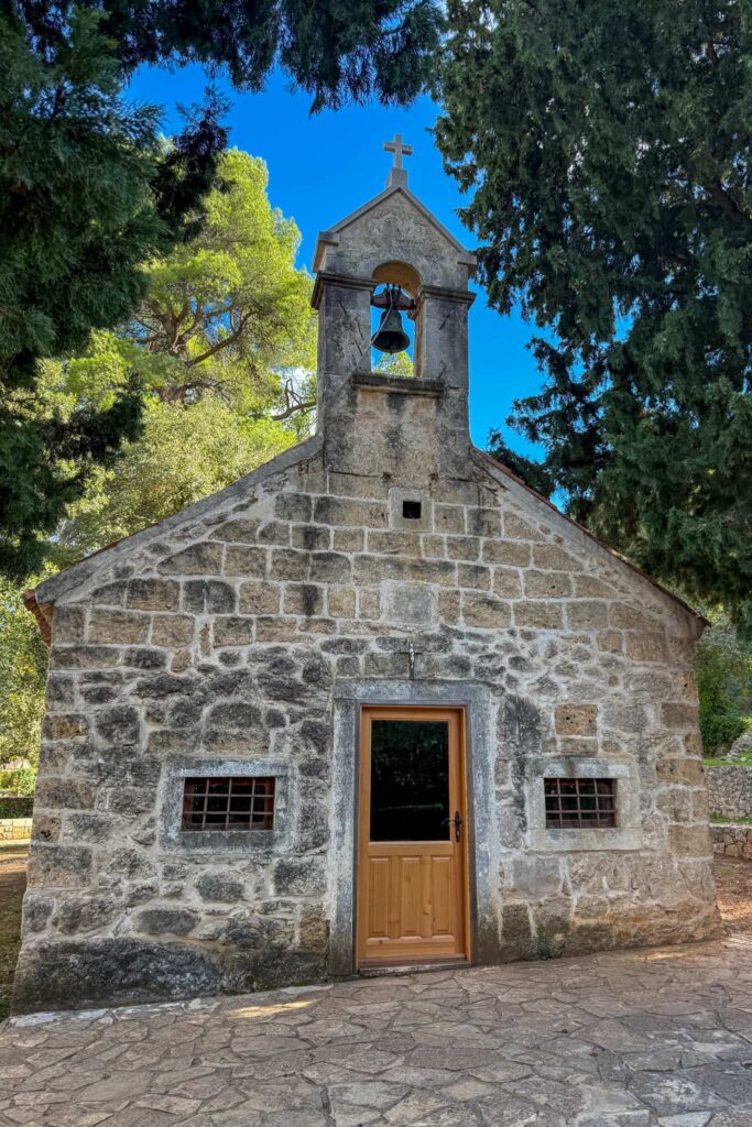 Church of St. Nicholas in Krka National Park