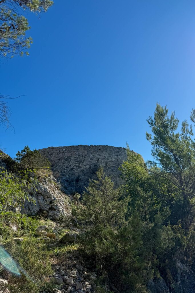 Turina Fortress from the hike up