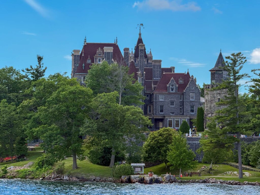 Another view of Boldt Castle from the 1000 Islands Cruise.