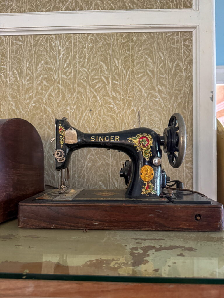 Another Singer sewing machine in Singer Castle